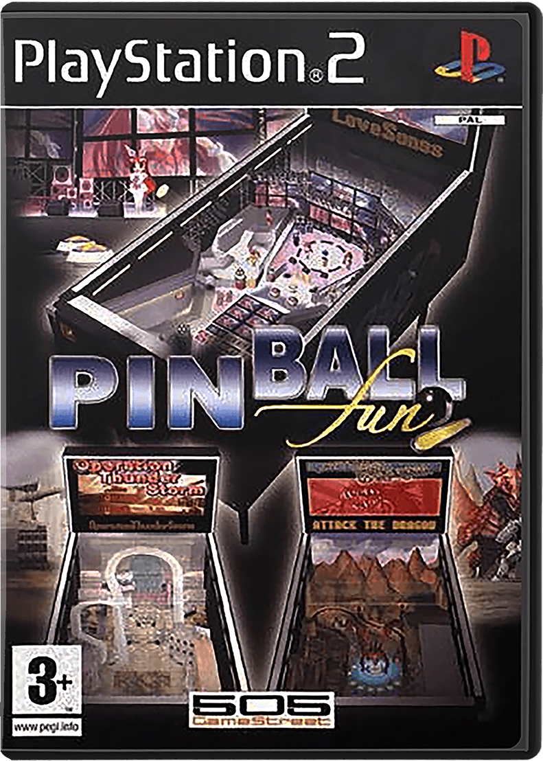 Pinball Fun box art for Playstation 2